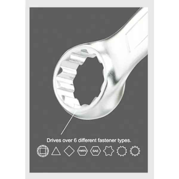 Klíč očkoplochý ráčnový 11mm 7/16" E14 40CRV HONIDRIVER H3111