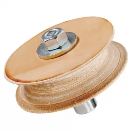 Kožený obtahovací kotouč Holzkraft 100 mm - profil (pro NTS 200/255)