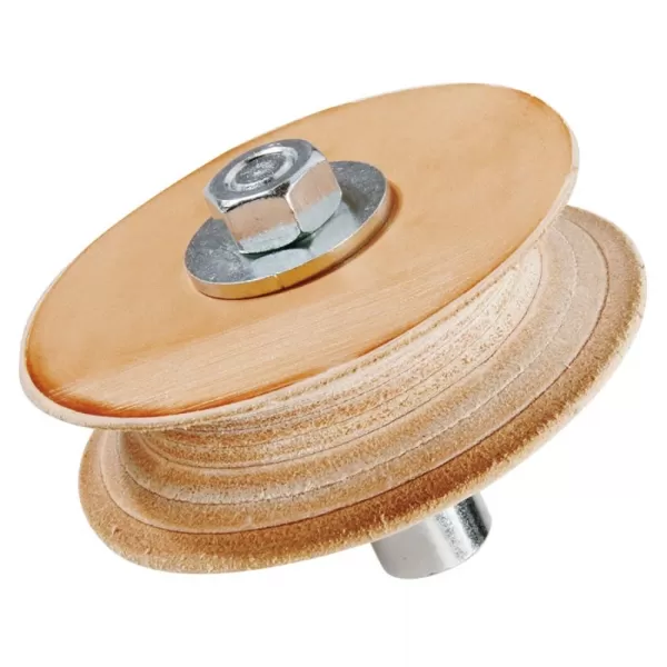 Kožený obtahovací kotouč Holzkraft 100 mm - profil (pro NTS 200/255)