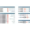 Hroty, sada 37ks, CrV Extol Premium 8819637