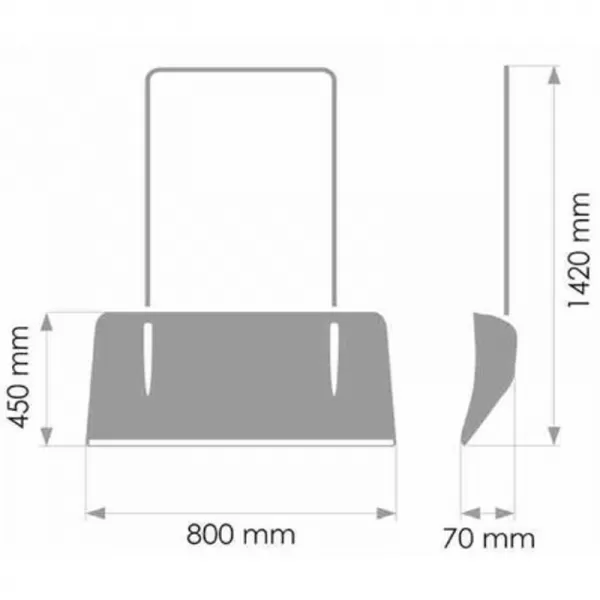 Sněhové hrablo VeGA K1