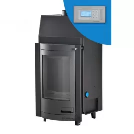 Krbová vložka s výměníkem a automatickou regulací AQUAFLAM 12 PANORAMA