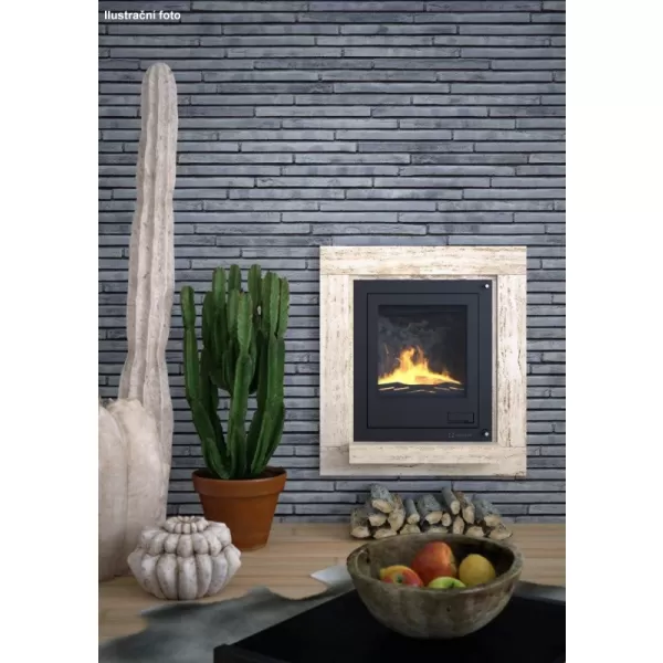 Krbová vložka s výměníkem a automatickou regulací AQUAFLAM 17