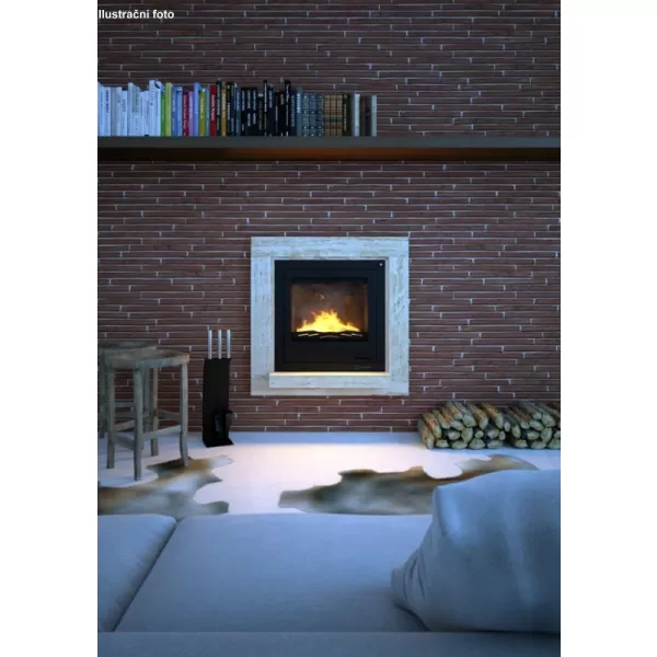 Krbová vložka s výměníkem a manuální regulací AQUAFLAM 25