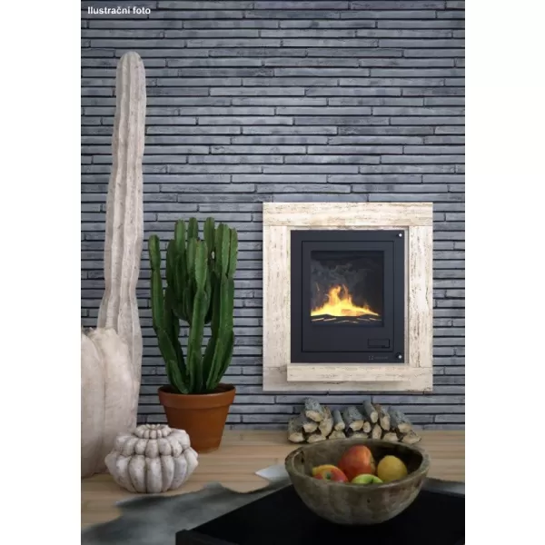 Krbová vložka s výměníkem a manuální regulací AQUAFLAM 17