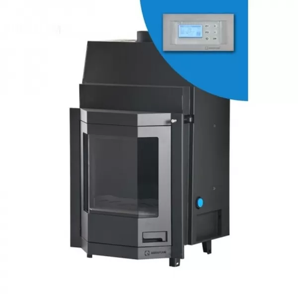 Krbová vložka s výměníkem a automatickou regulací AQUAFLAM 17 PRIZMAT
