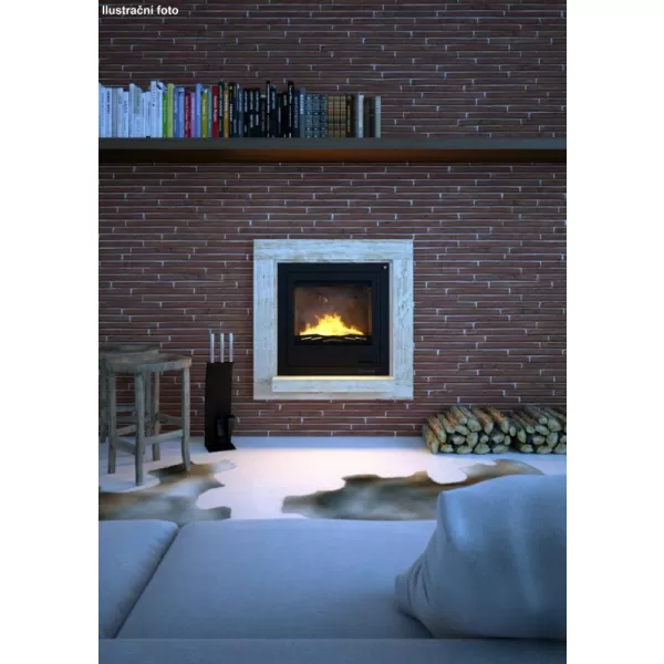 Krbová vložka s výměníkem a základní regulací AQUAFLAM 25