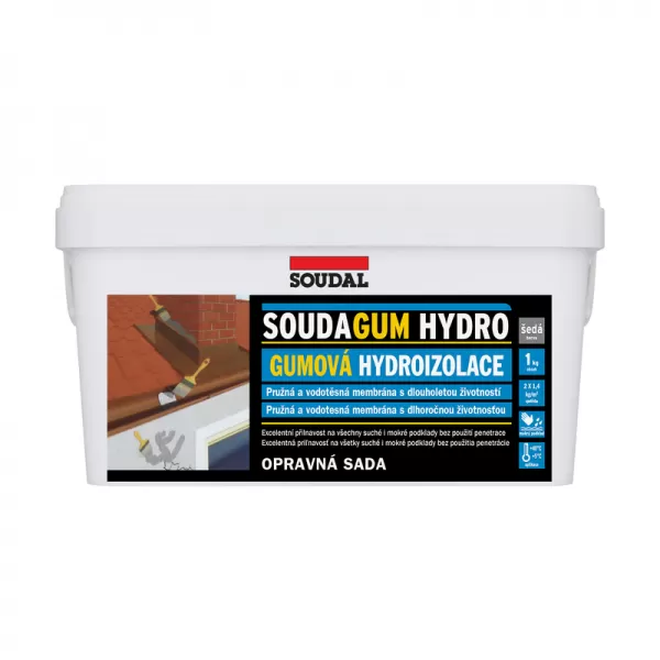 Soudagum Hydro gumová hydroizolace 10 kg Soudal 1511410