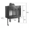 Krbová vložka černý lak JOTUL I 400 HARMONY