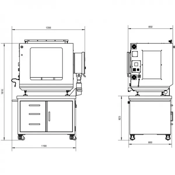 CNC frézka iKX 1 S (Siemens) Numco CNC7515001