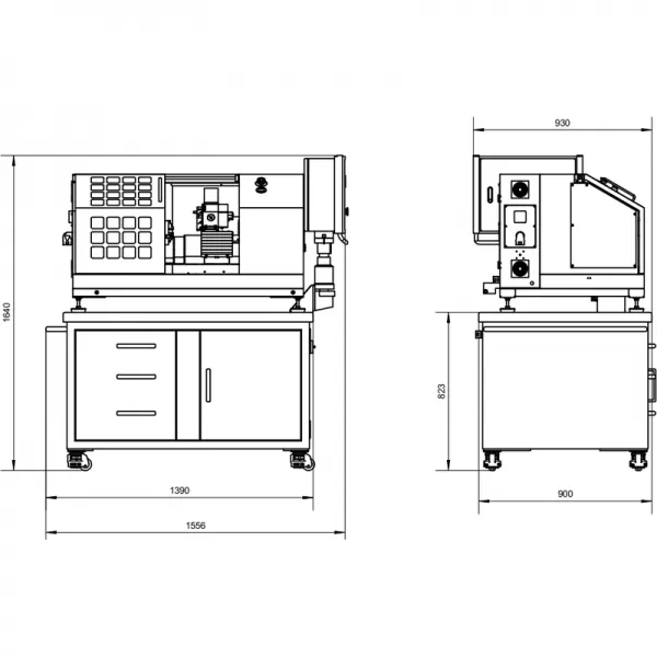 CNC soustruh Numco iKC 4 A CNC7502001