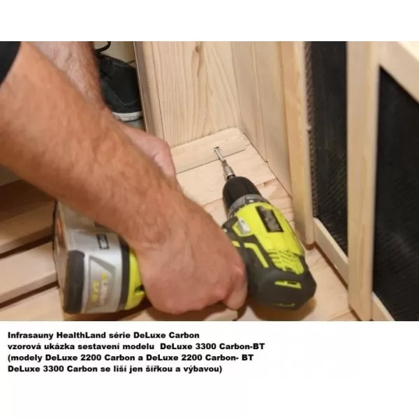 Infrasauna DeLUXE 3300 Carbon