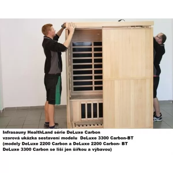 Infrasauna DeLUXE 3300 Carbon-BT