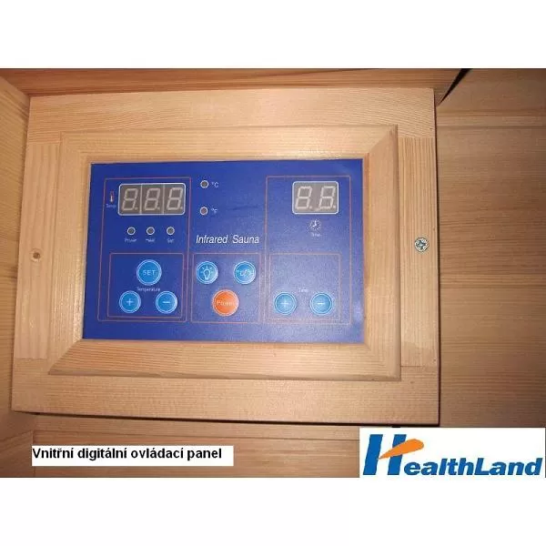 Infrasauna HealthLand DeLUXE 3003 Carbon