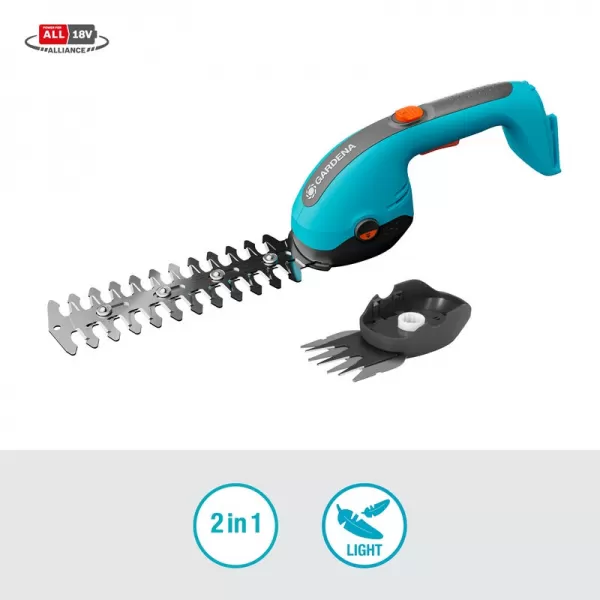 Aku nůžky na trávu a keře PowerCut 20/18V - bez aku Gardena 14750-55