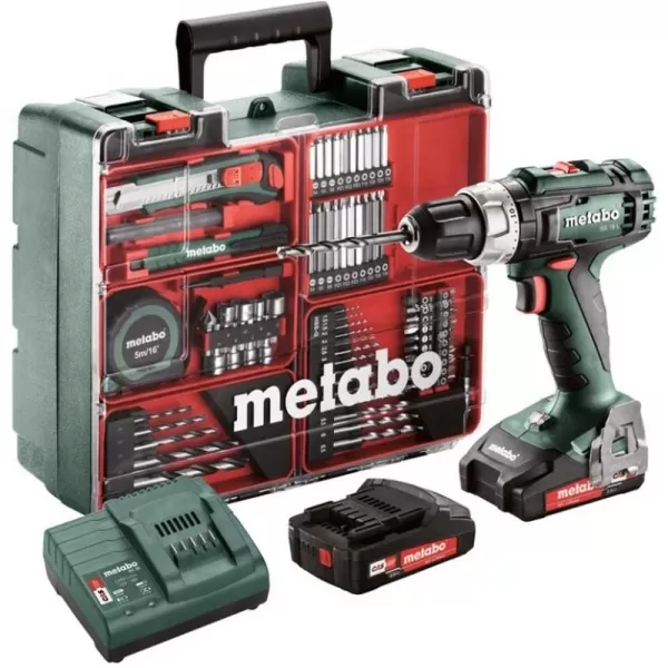 Aku vrtačka 2x2,0Ah Metabo BS 18 L Set MD 602321870