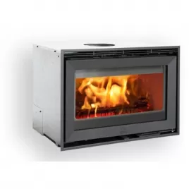 Kazetová krbová vložka černý lak s rámečkem 5mm JOTUL C 24