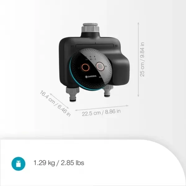 Smart Zavlažovací počítač Dual - sada Gardena 19044-20