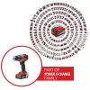 Aku příklepová vrtačka 18V/2x2,0Ah TP-CD 18/50 Li-i BL Cordless Impact Drill Einhell 4513940