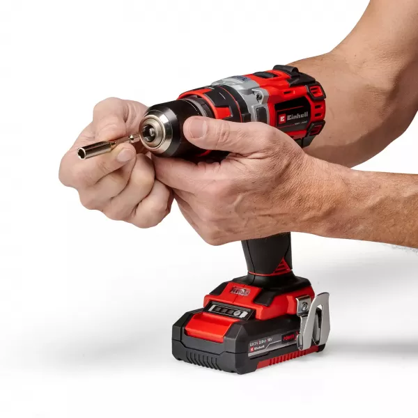 Aku příklepová vrtačka 18V/2x2,0Ah TP-CD 18/50 Li-i BL Cordless Impact Drill Einhell 4513940