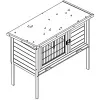Králíkárna dřevěná MacHook 1 J.A.D. TOOLS 6970