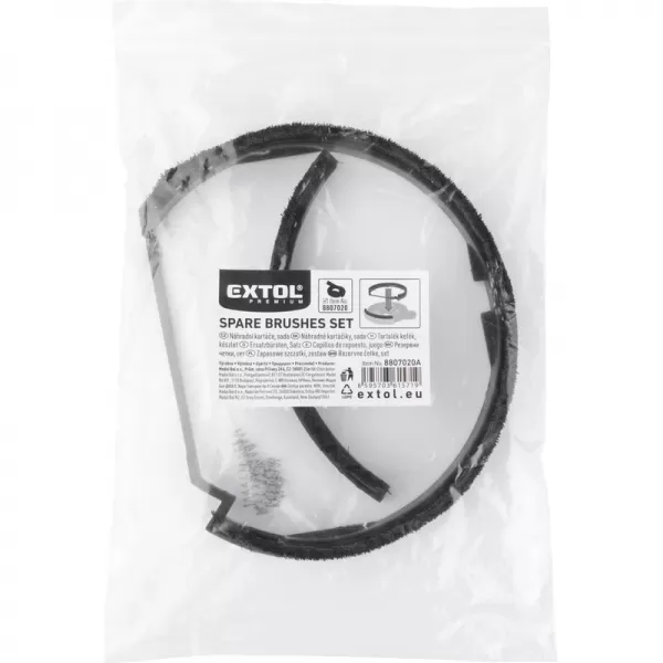 Náhradní kartáče, sada 2 ks Extol Premium 8807020A