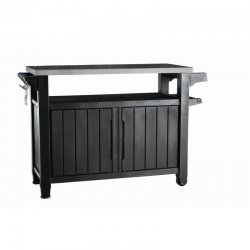 Grilovací stolek Keter UNITY XL 207L grafitový