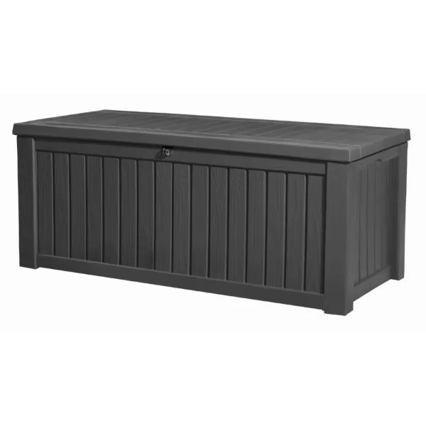 Zahradní box Keter Rockwood 570 L grafitový 610323