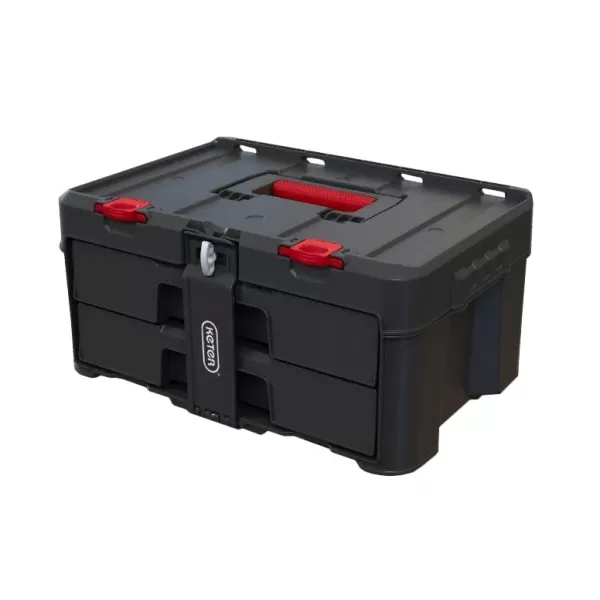 Box se dvěma zásuvkami Keter Stack’N’Roll
