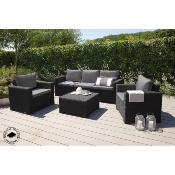 Zahradní stůl Keter California grafitový