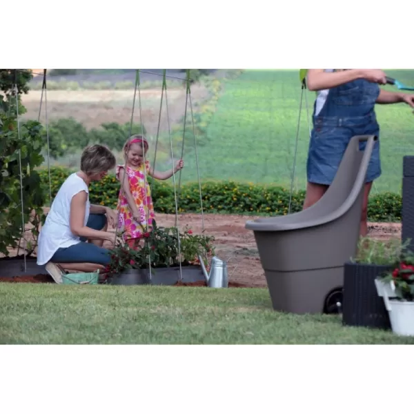 Zahradní vozík Keter Easy Go Breeze 50L hnědý