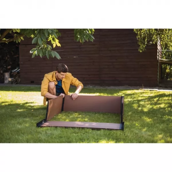 Květináč Keter Maple through hnědý vyvýšený záhon