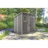 Zahradní domek Keter MANOR 6 x 6 Penthouse šedý / bílý
