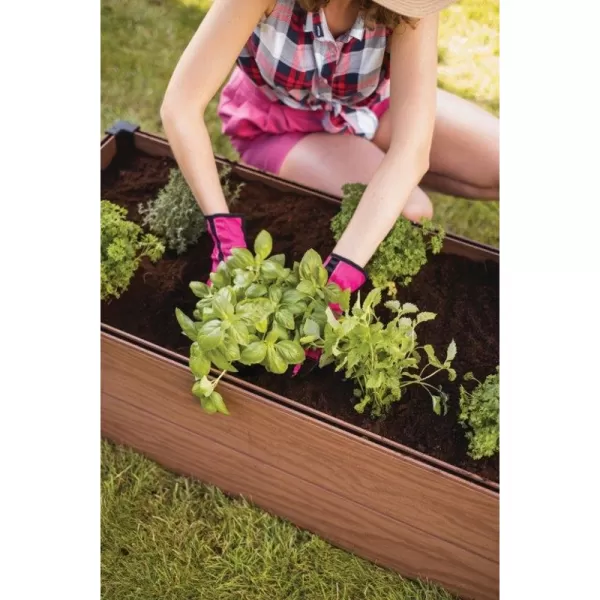 Květináč Keter Maple through hnědý vyvýšený záhon