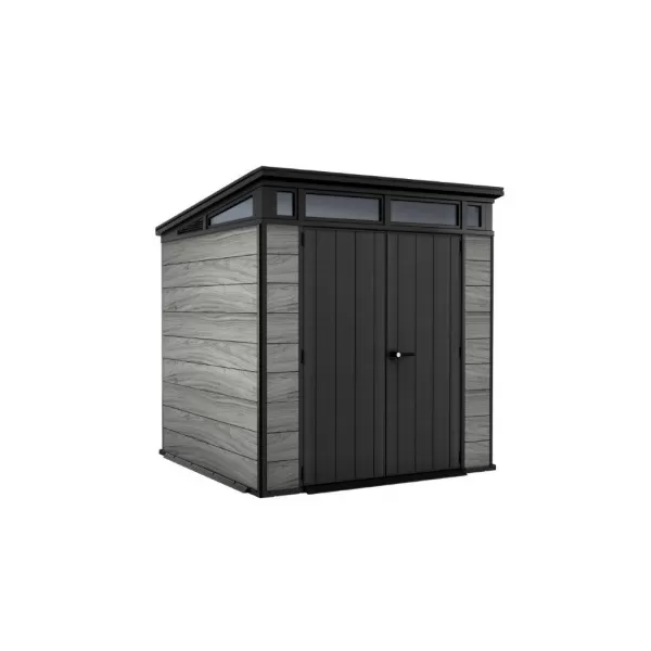 Zahradní domek 7x7 Storm Grey, s podlahou Keter PENT 612038