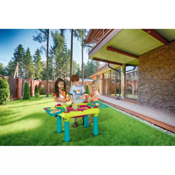 Dětský stolek Keter Creative Fun Table zelený / fialový