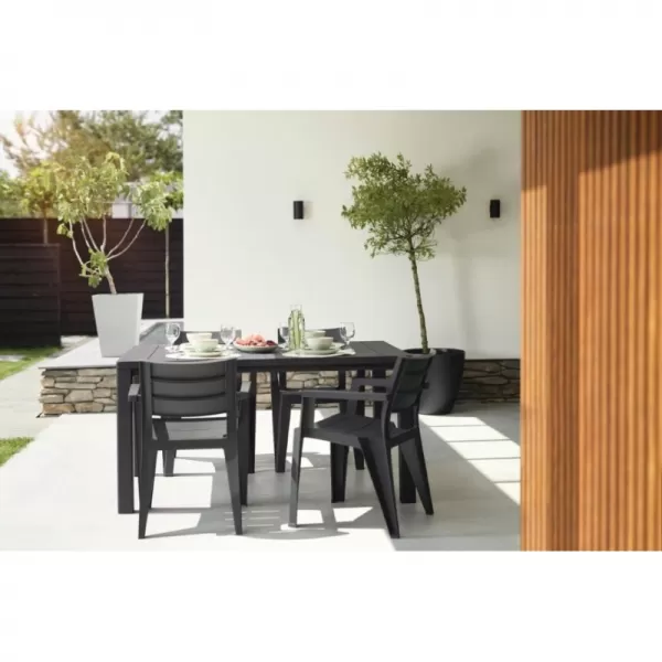 Zahradní stůl Keter Julie grafitový