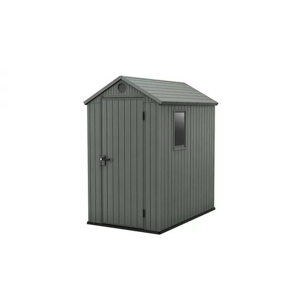 Zahradní domek 4 x 6 zelený, s podlahou Keter Darwin