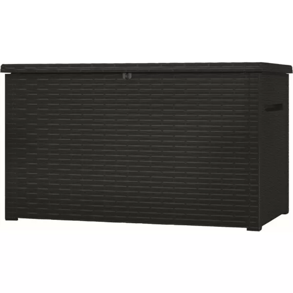 Zahradní box Keter Java 870 L ratan grafitový 610324