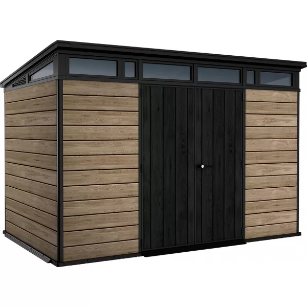 Zahradní domek Keter PENT Signature 11x7 Ashwood, s podlahou