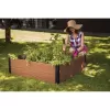 Květináč Keter Maple square hnědý vyvýšený záhon