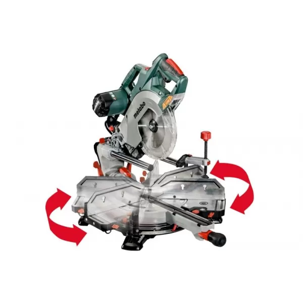 Pokosová kapovací pila s pojezdem Metabo KGSV 72 Xact SYM