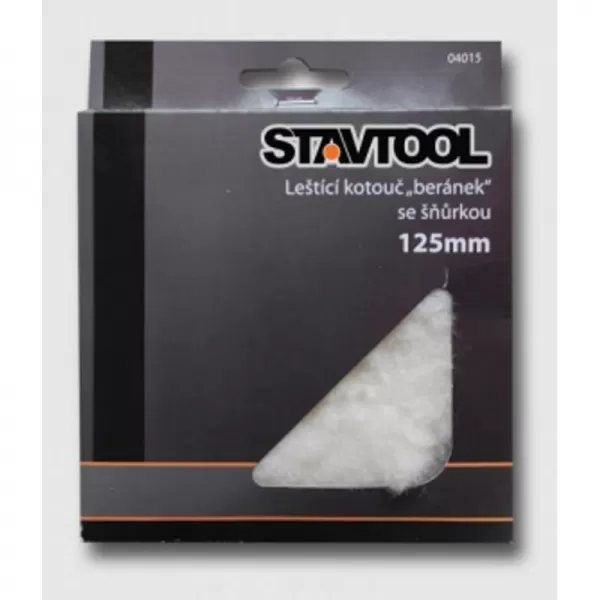 Kotouč leštící 125mm LH STAVTOOL KL04015