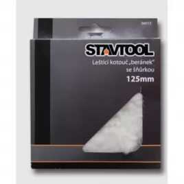Kotouč leštící 125mm LH125V+suchý zip STAVTOOL KL04017