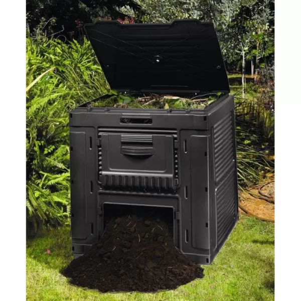 Kompostér Keter E-kompostér 470L s podstavcem černý 610148