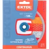 Kotouč diamantový řezný celoobv. EXTRA tenký - mokré řezání, 125x22,2x1,1mm Extol Premium 8803022