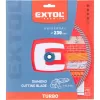 Kotouč diamantový řezný, turbo - suché i mokré řezání, 230x22,2x2,6mm Extol Premium 8803055
