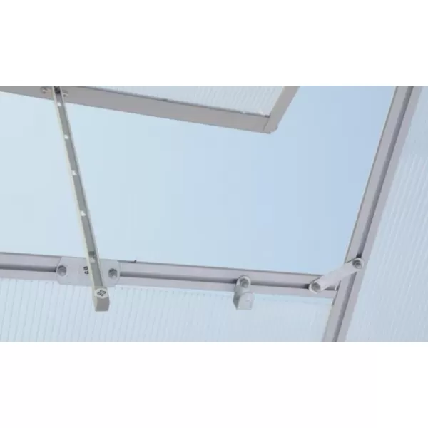 Zahradní skleník z polykarbonátu KOMFORT 7550 STRONG + základna zdarma