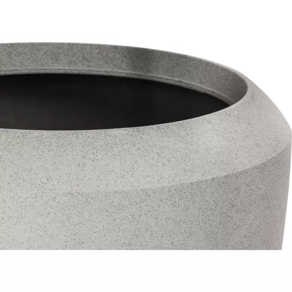Květináč G21 Cement Oval 44,3 x 44,3 x 69,8 63929727