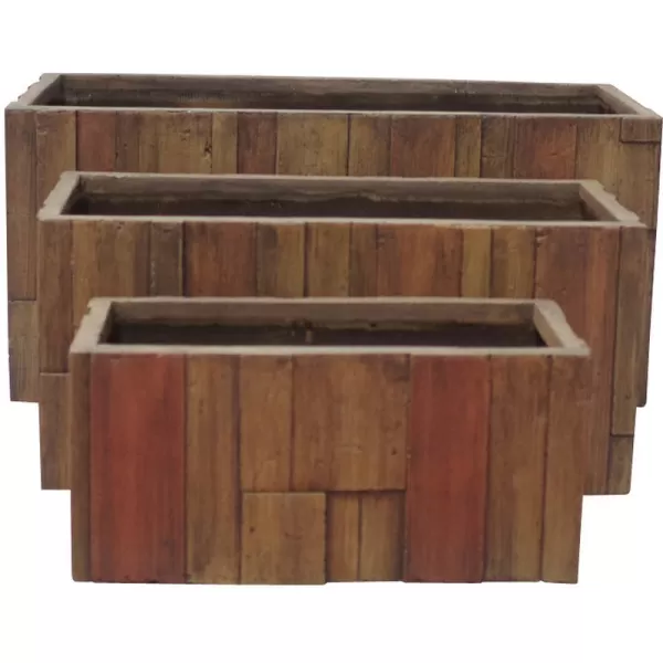 Květináč G21 Wood Box 99cm 6392642